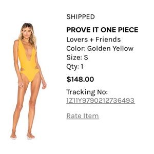 Lovers +friends prove it one piece